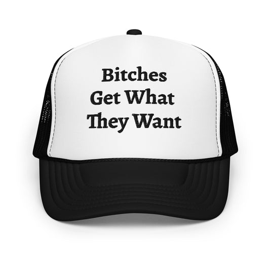 Foam trucker hat